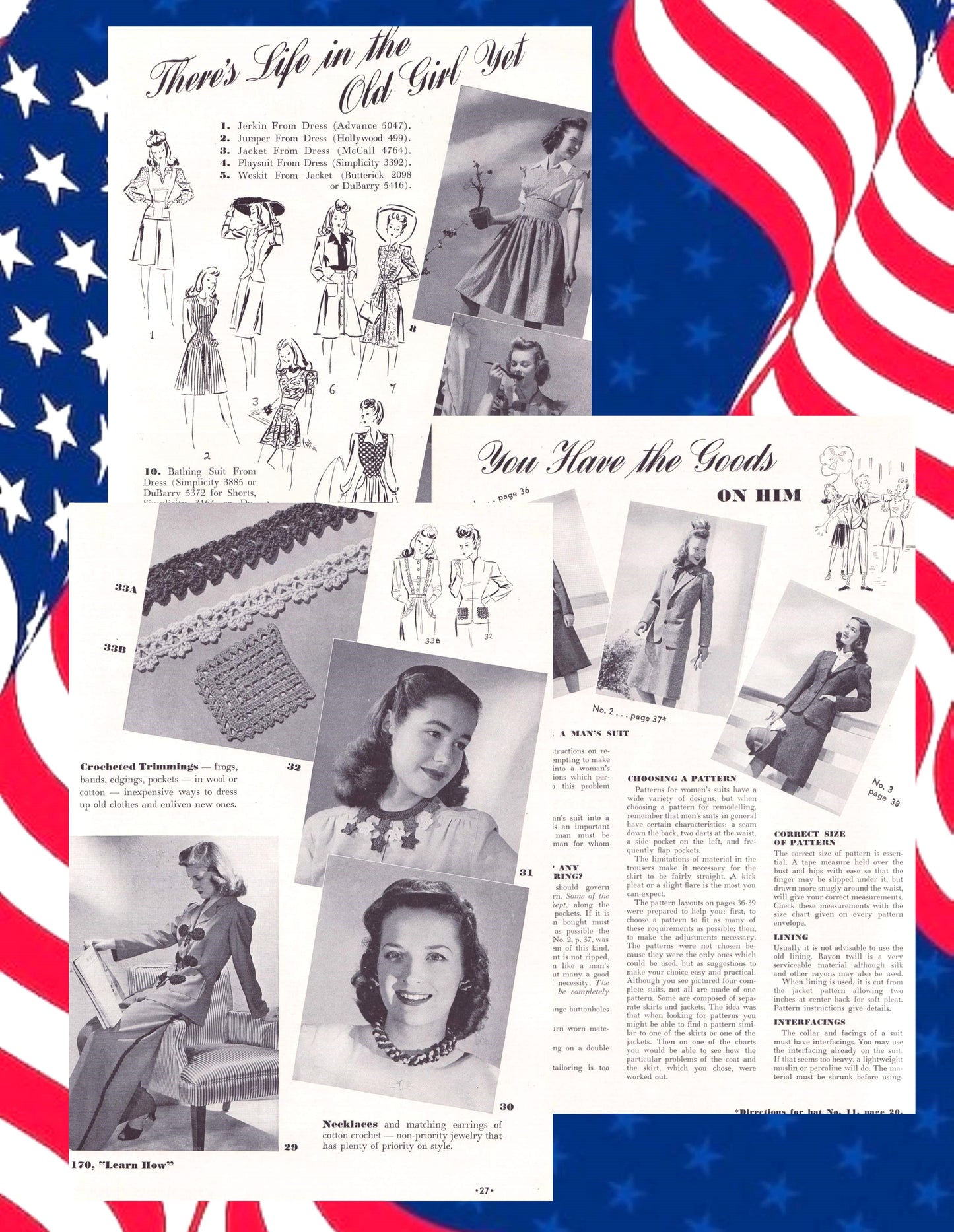 Vintage Make and Mend For Victory WW2 Sewing Booklet Thrifty Upcycle Recycle Mending Darning Clothing PDF Instant Digital Download eBook