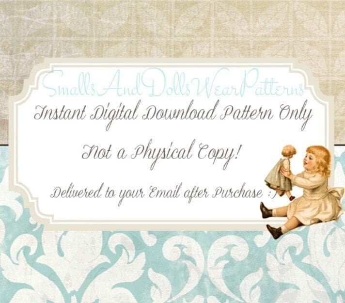 Vintage Crochet Pattern Southern Belle Feminine Outfit for 15 Inch Fashion Dolls Lilly Dress Hat PDF Instant Digital Download 10 Ply