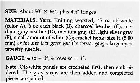 Vintage Crochet Pattern Whales Dolphins Afghan PDF Instant Digital Download Cross Stitch Ocean Sea Marine Cetaceans Blanket 50x66 10 Ply
