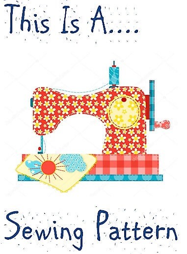 Vintage Sewing Pattern Womens Kneeling Work Apron PDF Instant Digital Download Easy Sew Gardening Working Large Pocket c. 1940s Design