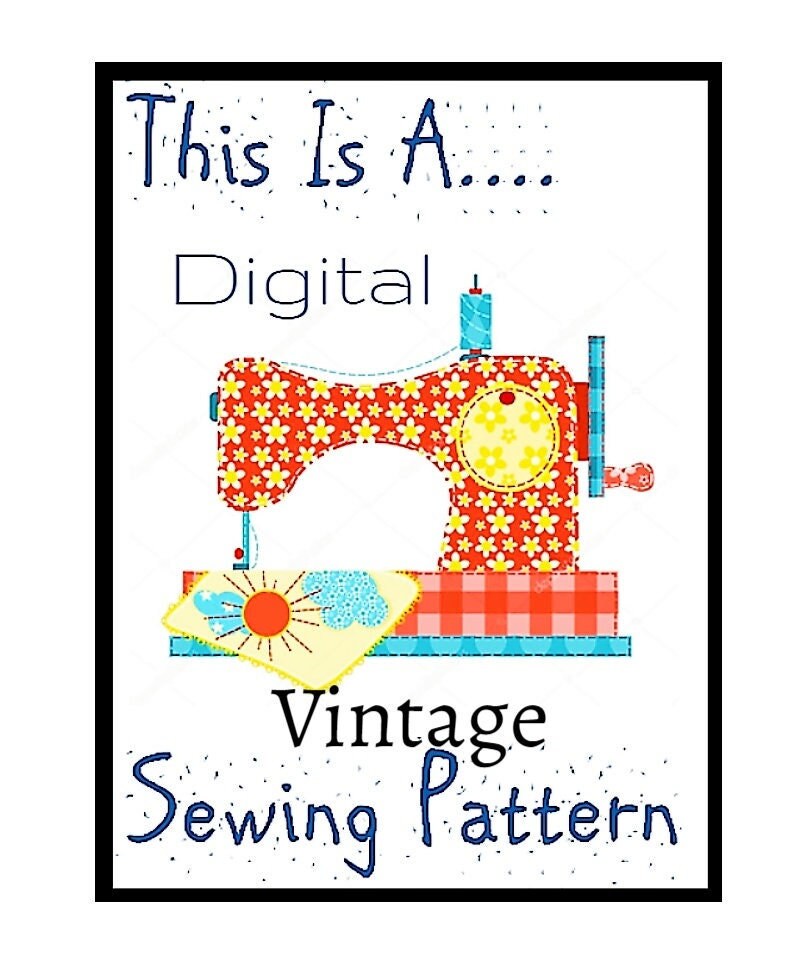 Vintage Sewing Pattern Womens Gingham Apron with Crocheted Crinoline Ladies Trim PDF Instant Digital Download Southern Belle Motifs One Size