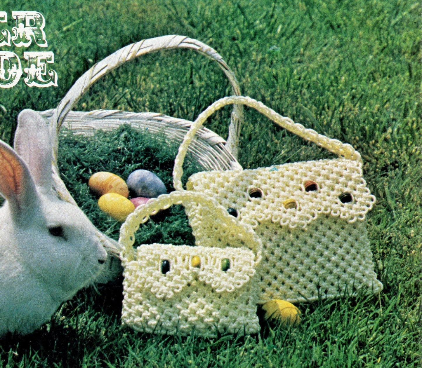 Vintage For Every Purse There Is A Season Macrame Handbags Patterns Book PDF Instant Download Retro Knots How To Instruction eBook ALL Purse