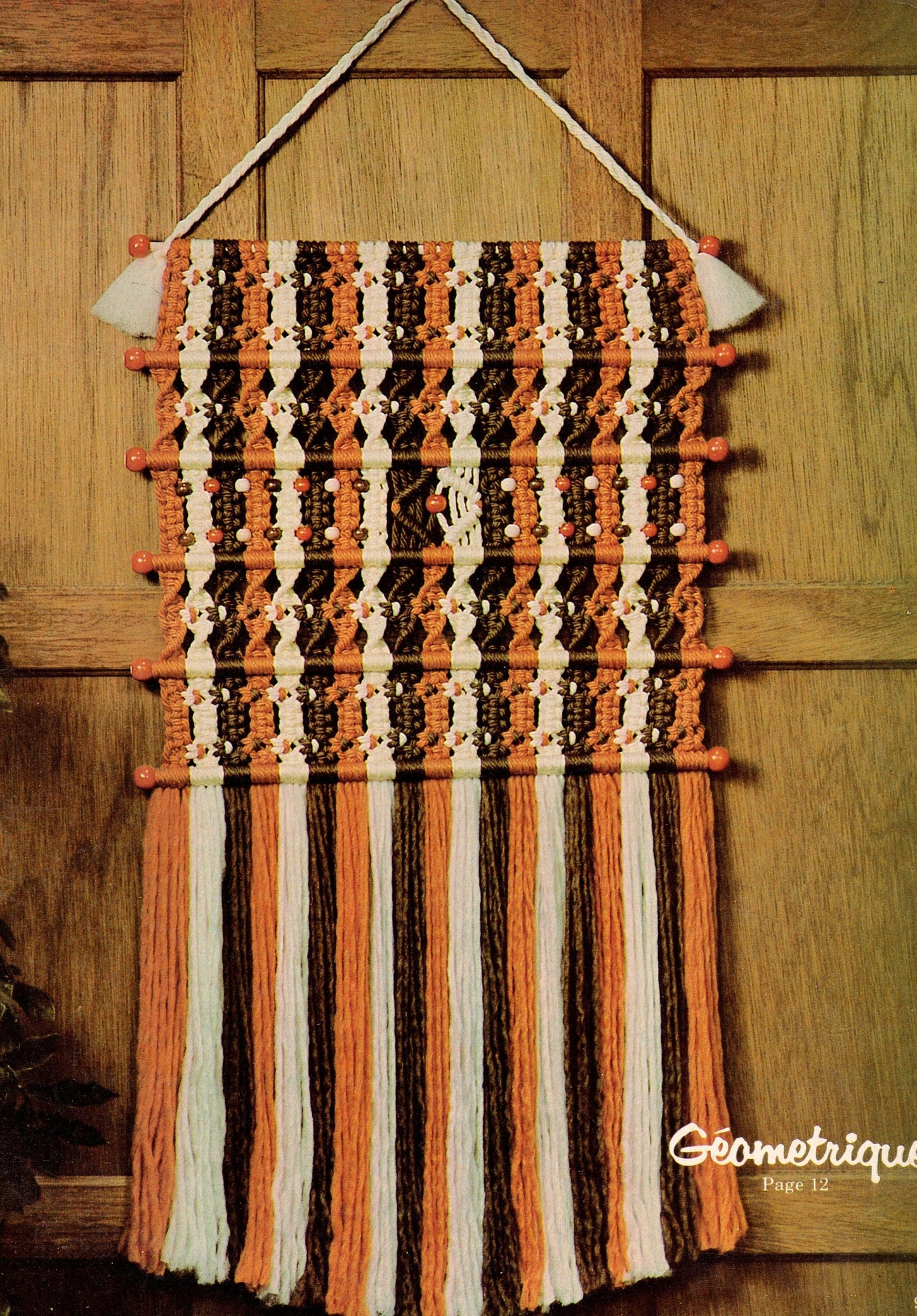 Vintage Macrame Elegance IV Patterns Book PDF Instant Digital Download 19 Projects 1970s Wall Art Pot Hangers Hanging Tables Knotwork