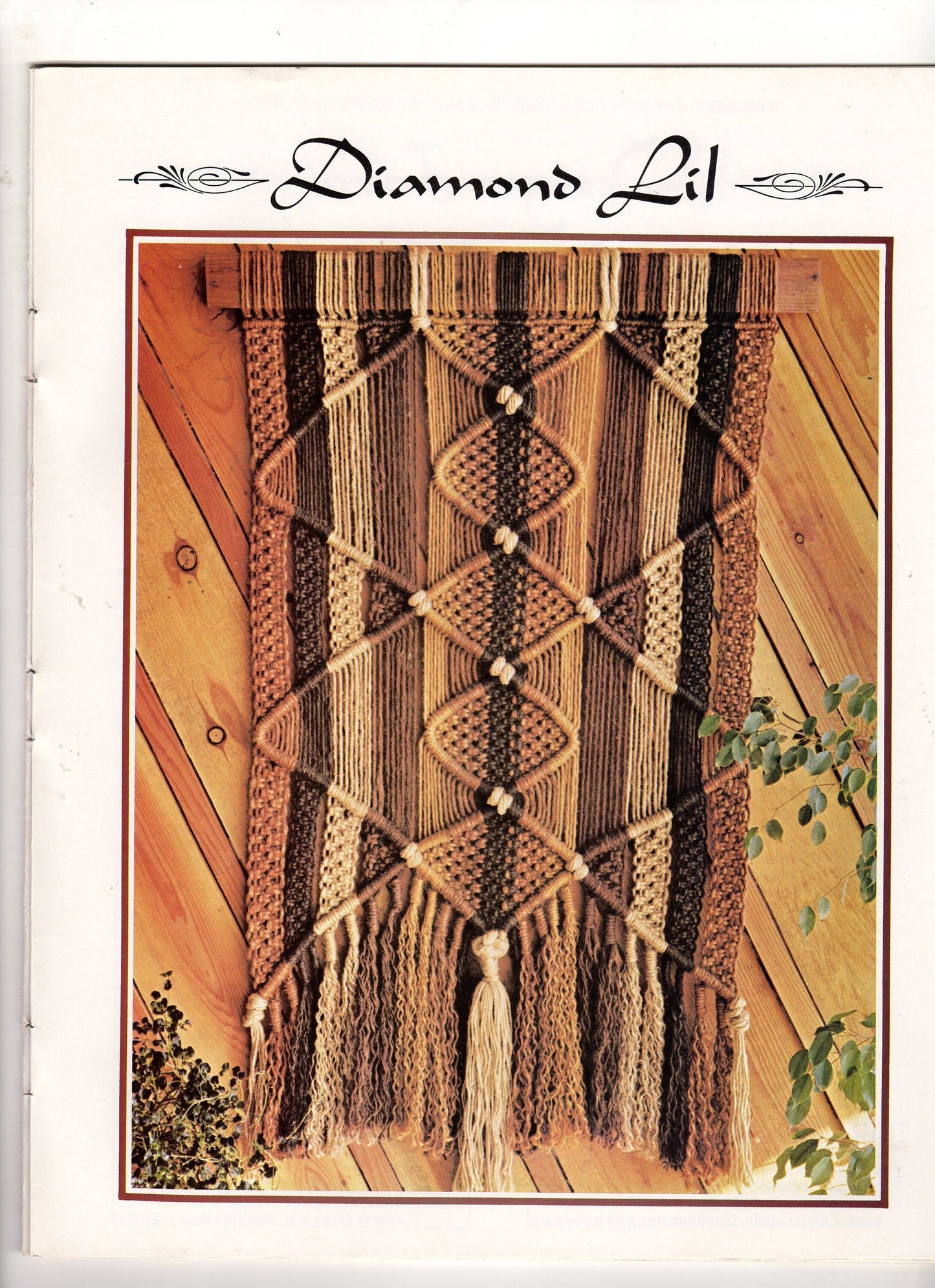 Vintage Julianos Hang It All Book 4 Macrame Patterns eBook PDF Instant Digital Download 12 Unique Retro 1970s Knotwork Projects