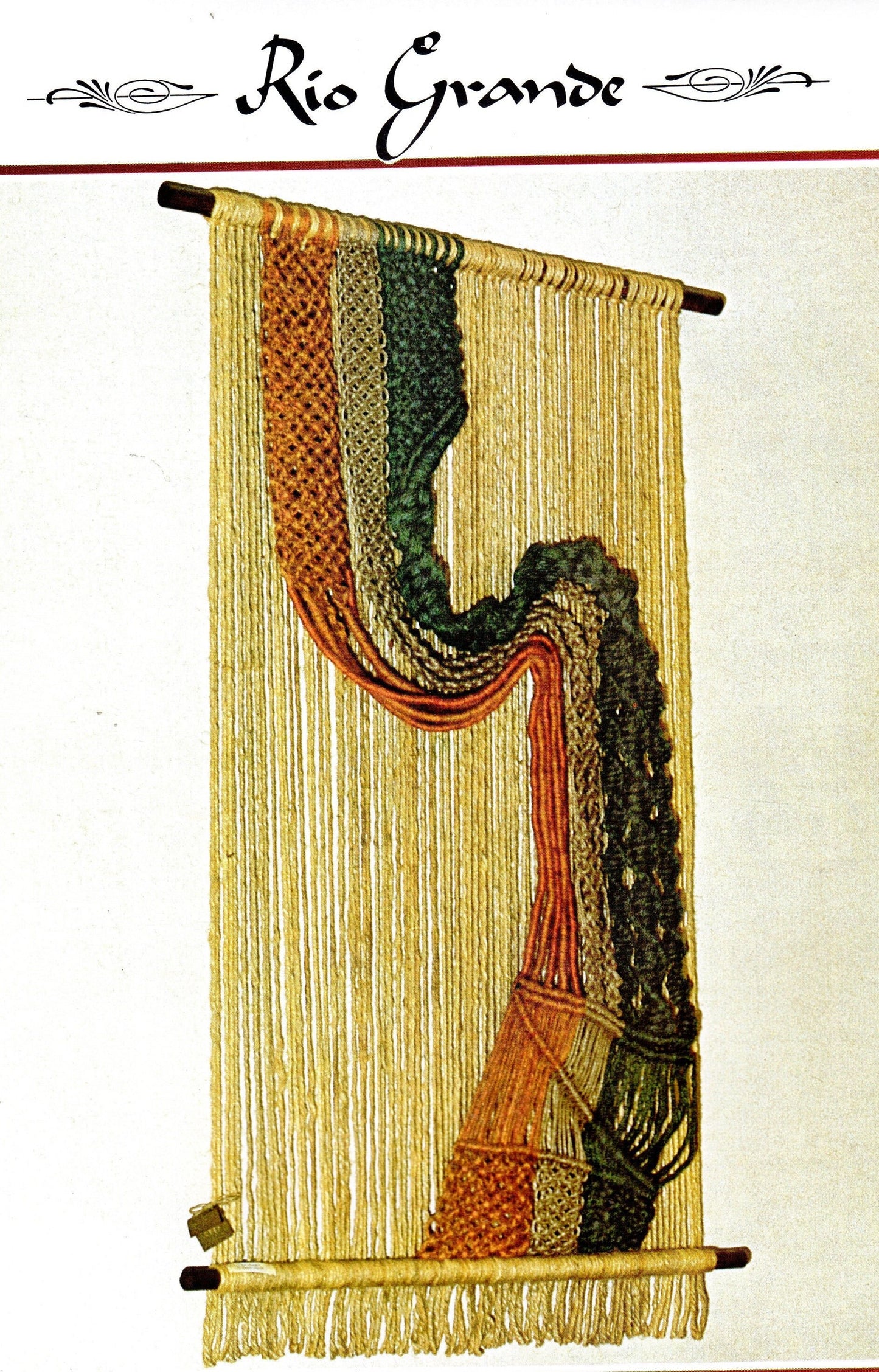 Vintage Julianos Hang It All Book 3 Macrame Patterns PDF Instant Digital Download 12 Unique Projects Pot Hangers Baby Bassinet Cradle