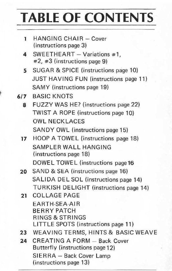 Vintage Macrame Patterns Fit To Be Tied eBook PDF Instant Digital Download Porch Swing Owls Ring Hangings Advanced Off Loom Weaving 1977