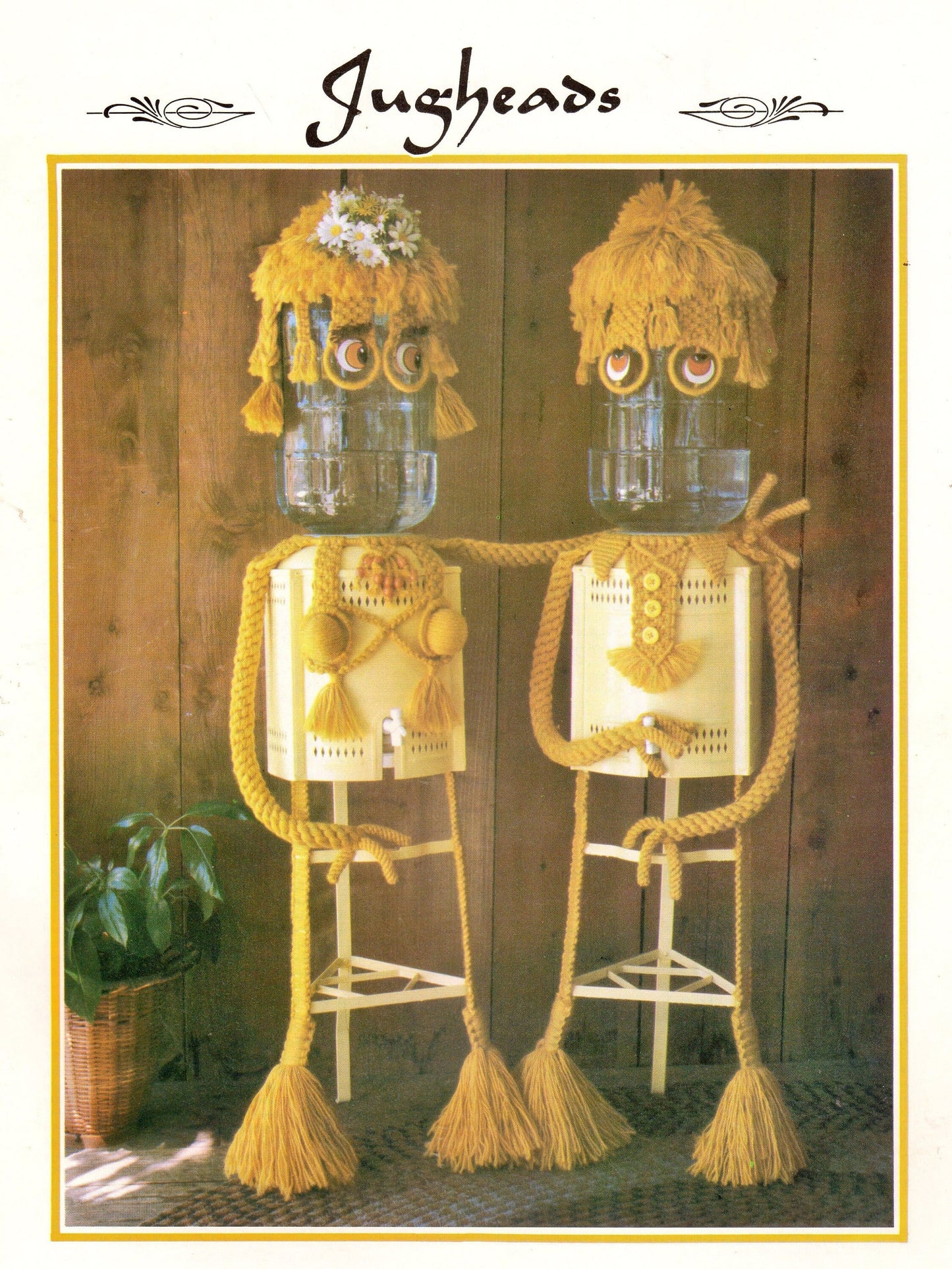 Vintage Julianos Hang It All Book 5 Macrame Patterns eBook PDF Instant Digital Download 11 Unique Retro 1970s Knotwork Projects Baby Swing