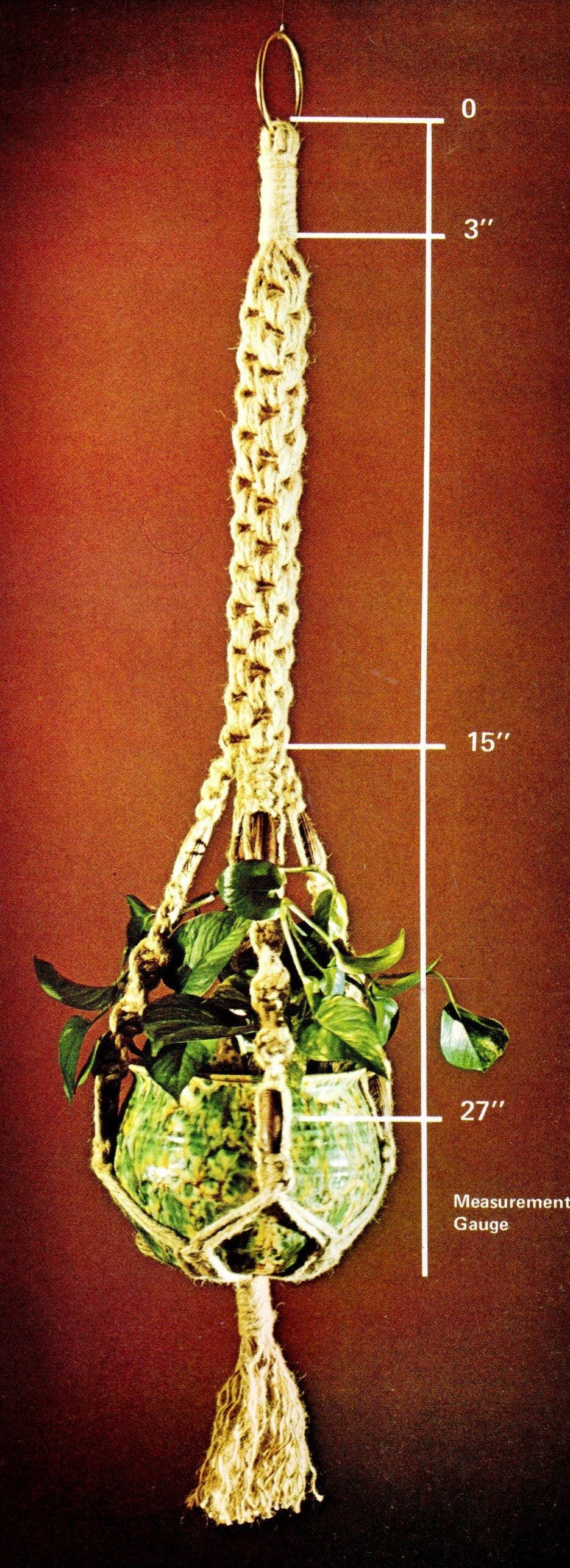 Vintage Guide To Macrame Knots PDF Instant Digital Download 1970s eBook Beginners How To Macrame Step By Step Lessons Plus 8 Projects