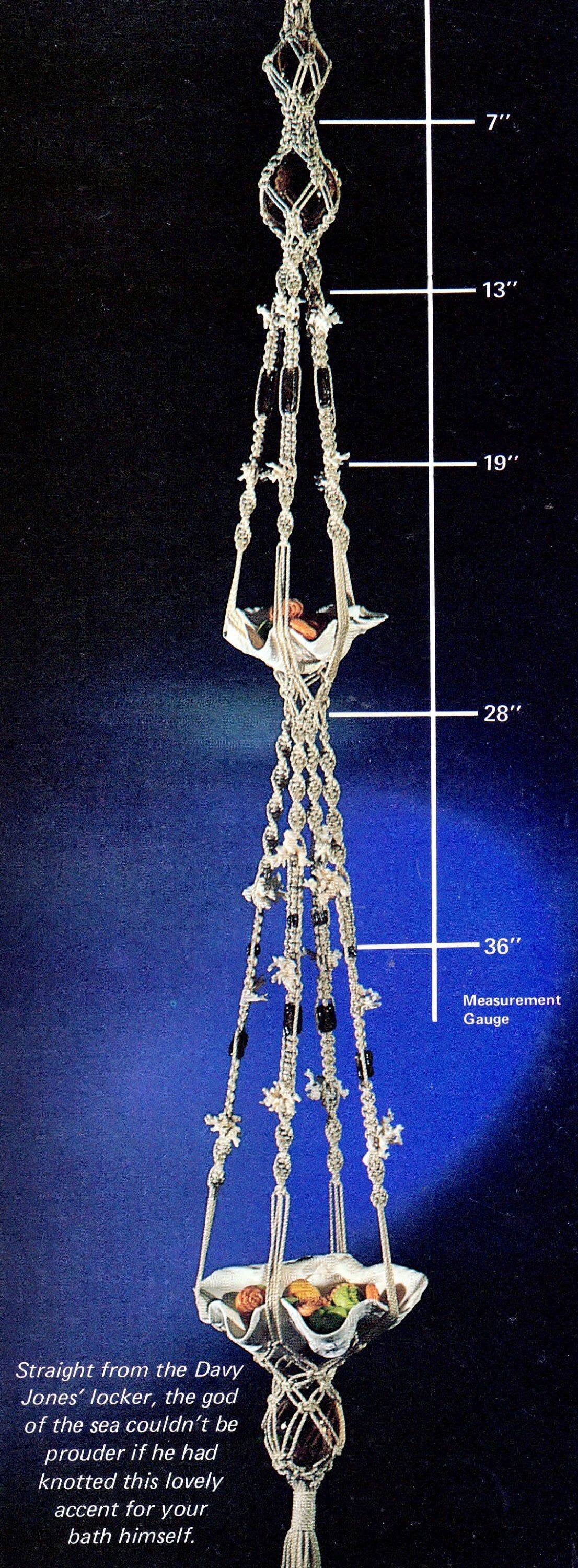 Vintage Guide To Macrame Knots PDF Instant Digital Download 1970s eBook Beginners How To Macrame Step By Step Lessons Plus 8 Projects