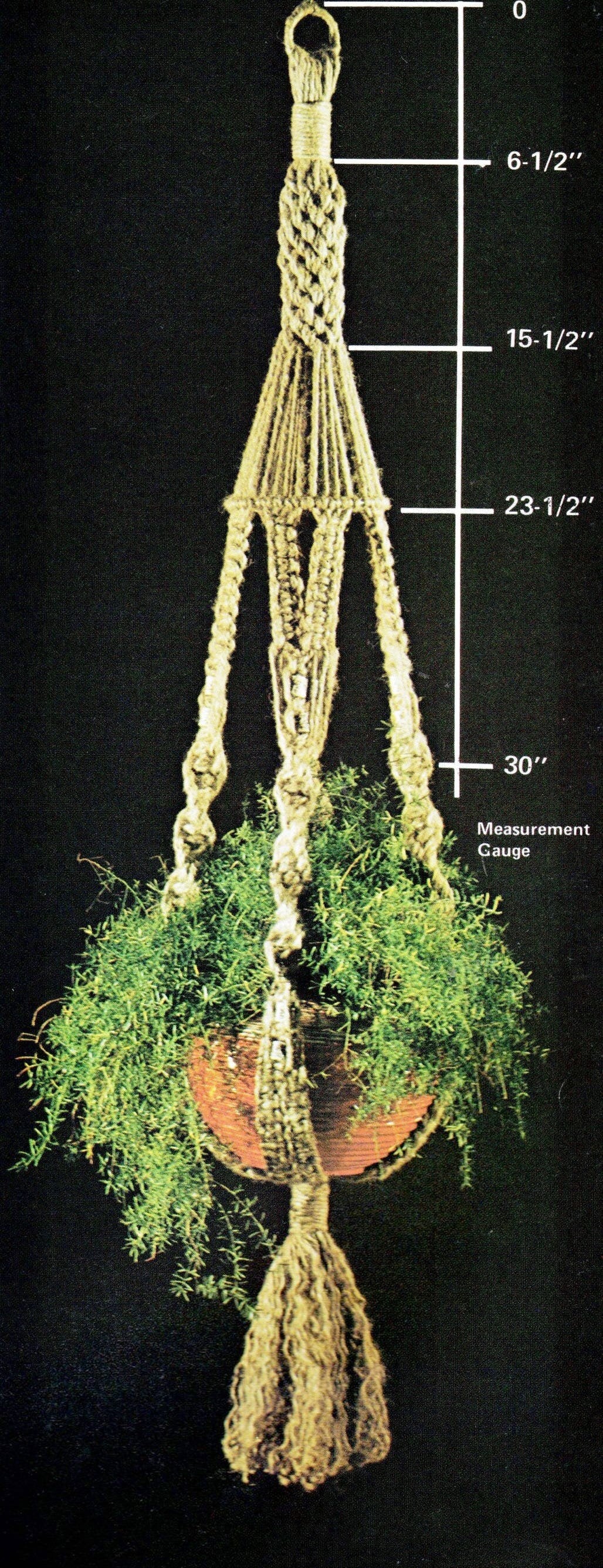 Vintage Guide To Macrame Knots PDF Instant Digital Download 1970s eBook Beginners How To Macrame Step By Step Lessons Plus 8 Projects