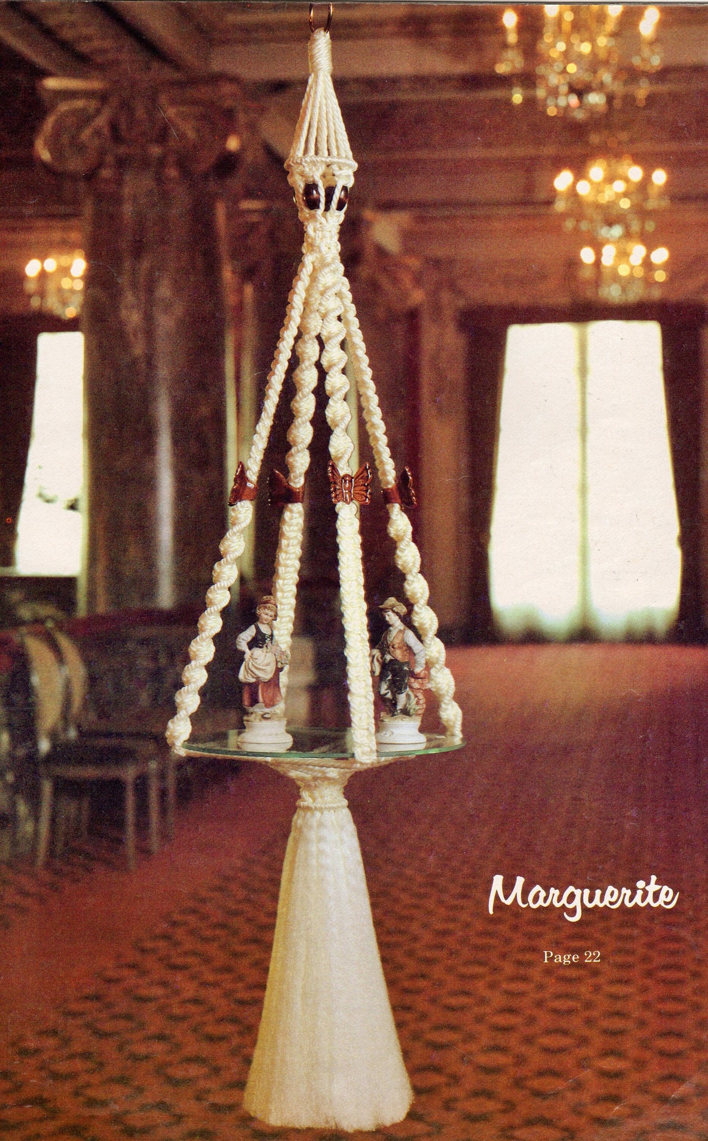 Vintage Macrame Elegance VI Patterns Book PDF Instant Digital Download 13 Projects 1980 ALL Pot Plant Hangers Holders Hangings Knotwork !