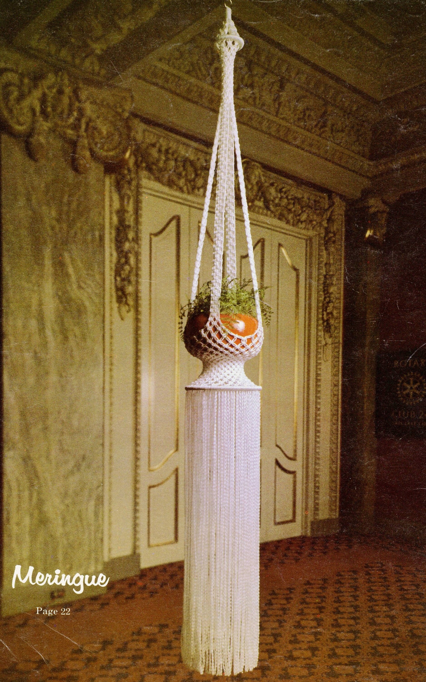 Vintage Macrame Elegance VI Patterns Book PDF Instant Digital Download 13 Projects 1980 ALL Pot Plant Hangers Holders Hangings Knotwork !