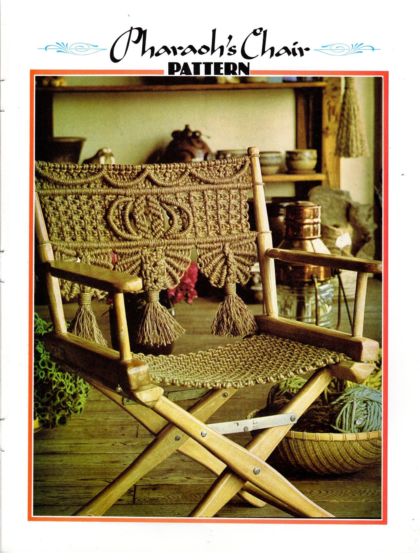 Vintage Julianos Hang It All Book 1 Macrame Patterns eBook PDF Instant Digital Download 9 Original Unique Projects Pot Hangers Wall Hanging