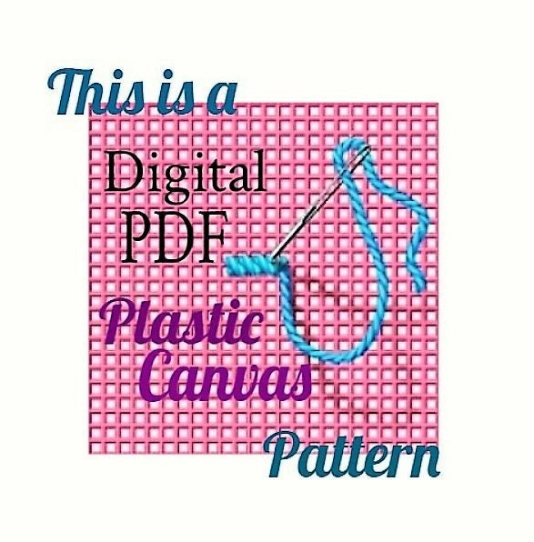 Vintage Plastic Canvas English Cottages Houses Patterns PDF Instant Digital Download 9 Designs Recipe Holders Potpourri Containers 7 Mesh