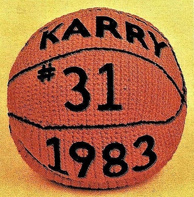 Vintage Crochet Pattern Basketball Sports Ball PDF Instant Digital Download BasketBall Amigurumi Soft Pillow or Toy 4 Ply