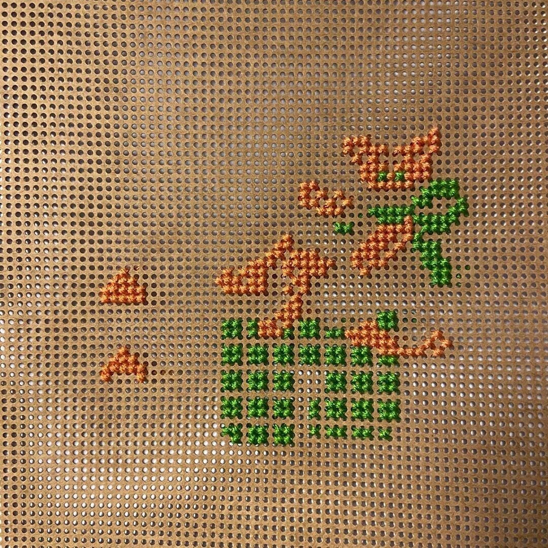 Vintage Cross Stitch Pattern 5" Cat Lover Feline Santa Claus Ornament PDF Instant Digital Download Christmas Tree Trim Perforated Paper