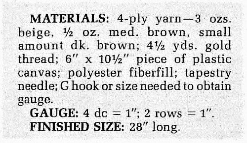 Vintage Crochet Pattern 28" Acoustic Guitar PDF Instant Digital Download Amigurumi Musical Soft Toy or Pillow 4 Ply