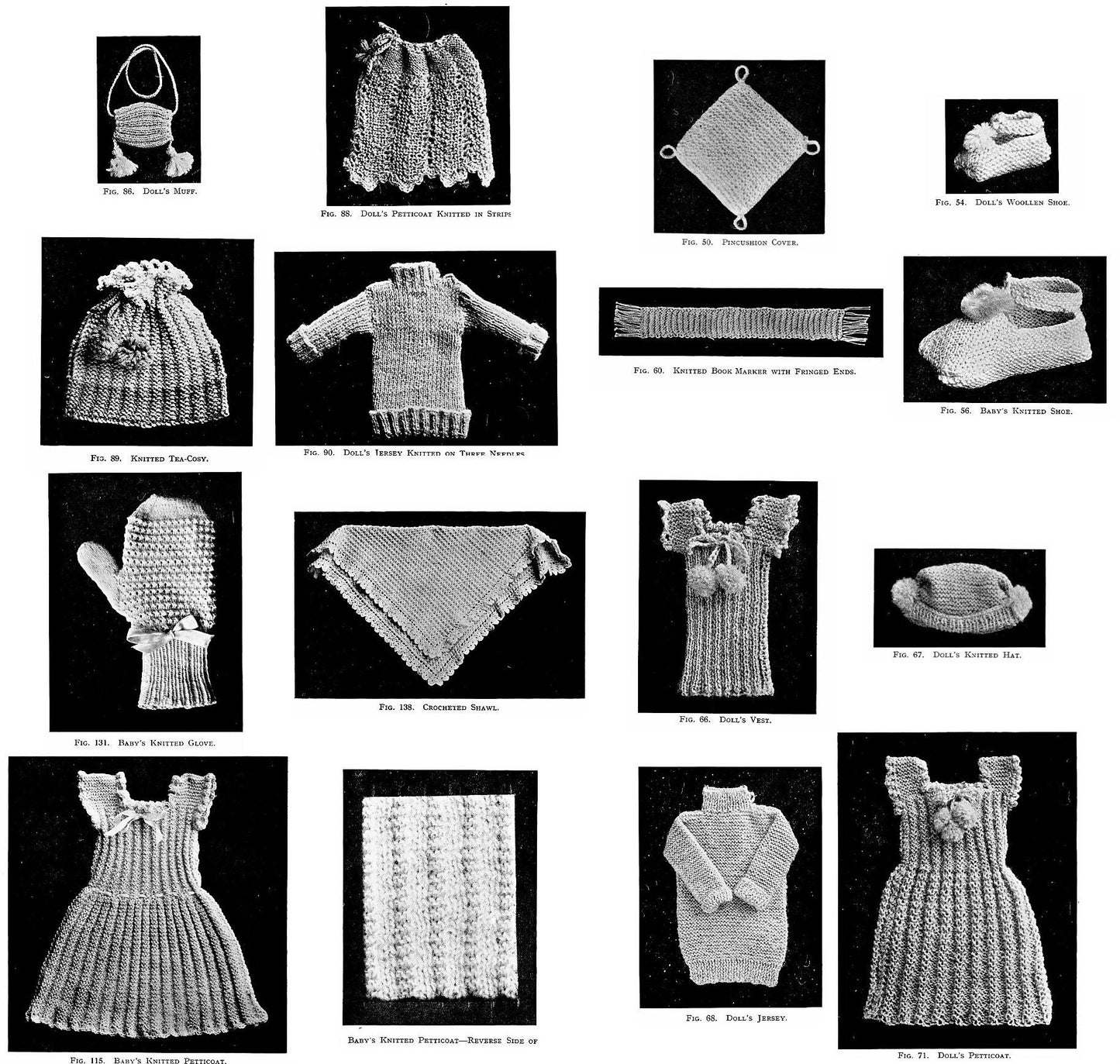 Vintage Knitting Crochet Patterns 1915 Knitting Without Specimens PDF Instant Digital Download Antique Book Ellen P Claydon Teaching Manual