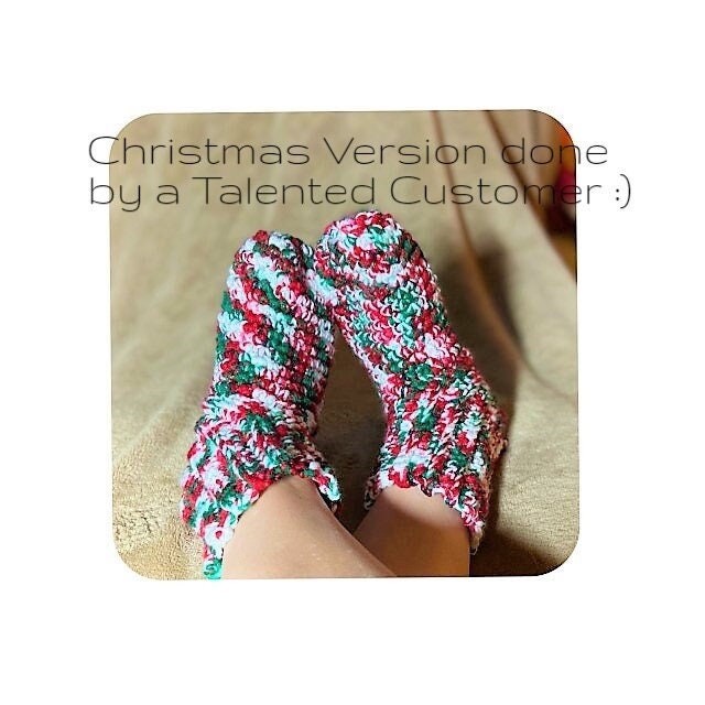 Vintage Crochet Patterns Easy Quick Simple Family Slipper Socks PDF Instant Digital Download Retro Womens Mens Childrens House Socks