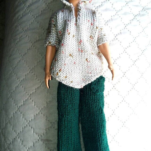 Vintage Knitting Pattern 1963 Fashion Doll Clothes 17 Knitted Dressy Party Designs For 11" Teen Dolls PDF Instant Digtial Download Book 2