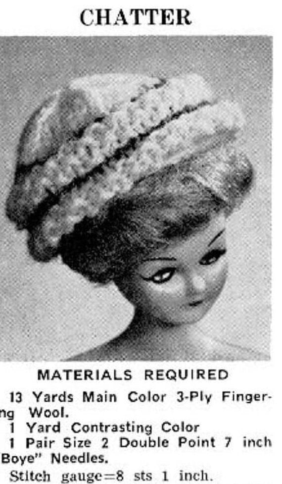 Vintage Knitting Pattern 1963 Fashion Doll Clothes 17 Knitted Dressy Party Designs For 11" Teen Dolls PDF Instant Digtial Download Book 2