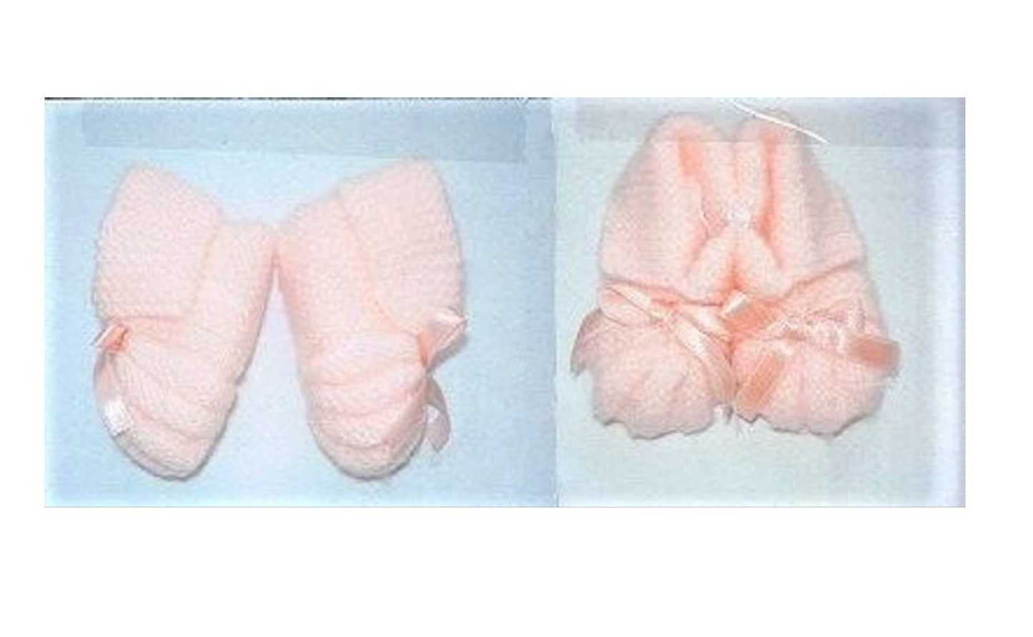 Vintage Knitting Pattern Prizewinning Baby Booties Bootees PDF Instant Download Pretty Retro Cuffed Ribbon Heirloom Baby Shoes '50s 3 Ply