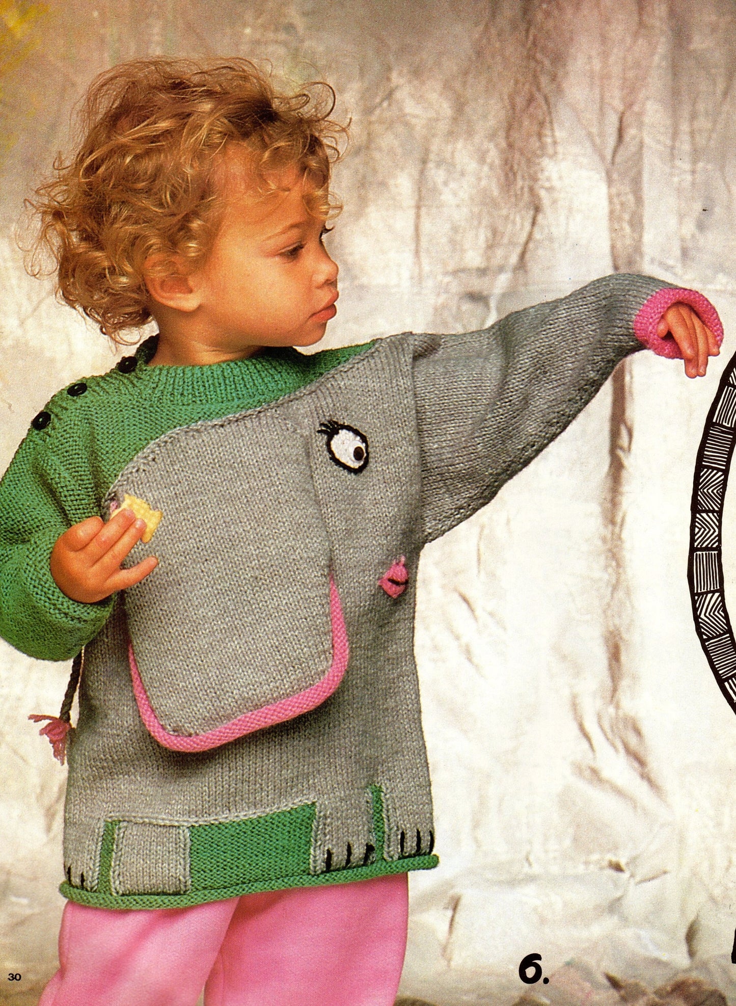 Vintage Kids Knit Safari Animal Sweaters Knitting Patterns Book PDF Instant Digital Download Zoo Pullovers Zebra Lion Giraffe Monkey 10 Ply