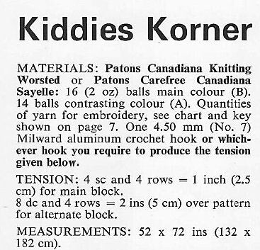 Vintage Crochet Pattern Kids Animal Squares Afghan PDF Instant Digital Download Childrens Horse Bunny Bear Twin Bed Blanket 10 Ply