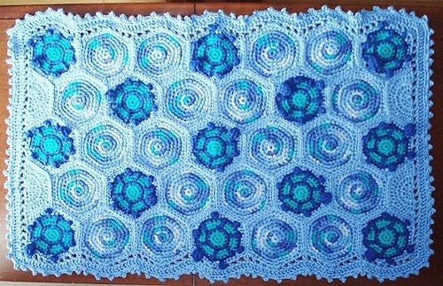 Vintage Crochet Turtle Afghan Pattern PDF Instant Digital Download Tortoise Flower Floral Motifs Animal Afghan Lapghan Blanket 10 Ply