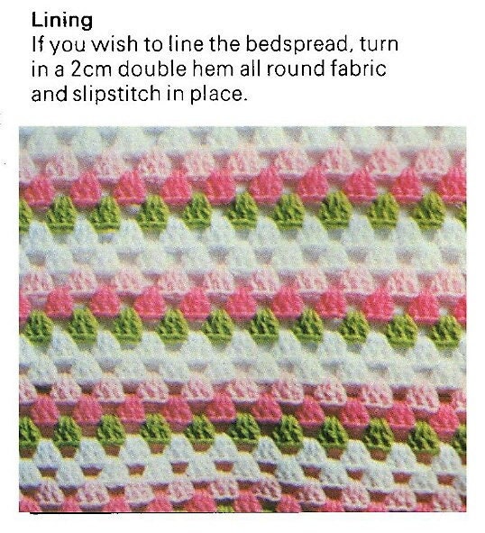 Vintage Crochet Pattern Classic Roses Bedspread Afghan PDF Instant Digital Download Flower Granny Square Throw Coverlet 8 Ply