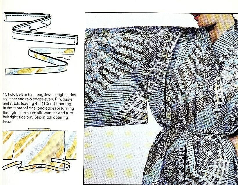 Vintage Sewing Pattern Womens Mens Kimono PDF Instant Digital Download His Hers Wrap Dressing Gown