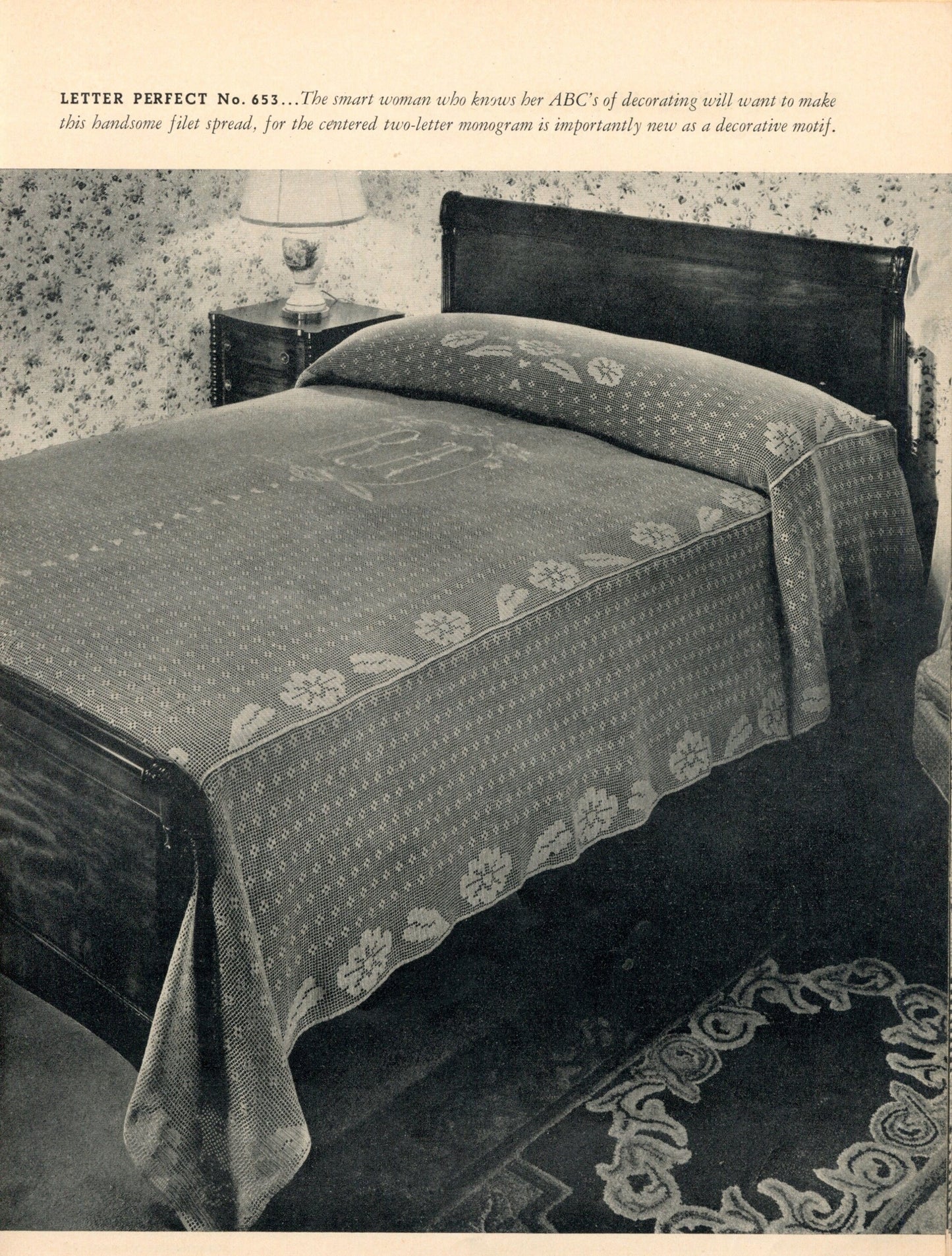 Vintage Bedspread Patterns 12 to Crochet and 2 to Knit in Cotton Thread c. 1938 PDF Instant Digital Download Heirloom Heirloom Bed Spreads