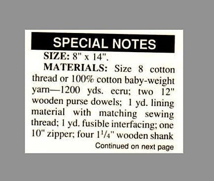 Vintage Crochet Pattern Beach Bag Purse Carry all Handbag PDF Instant Digital Download Crocheted Cotton Hand Bag Tote Cotton Thread 8x14