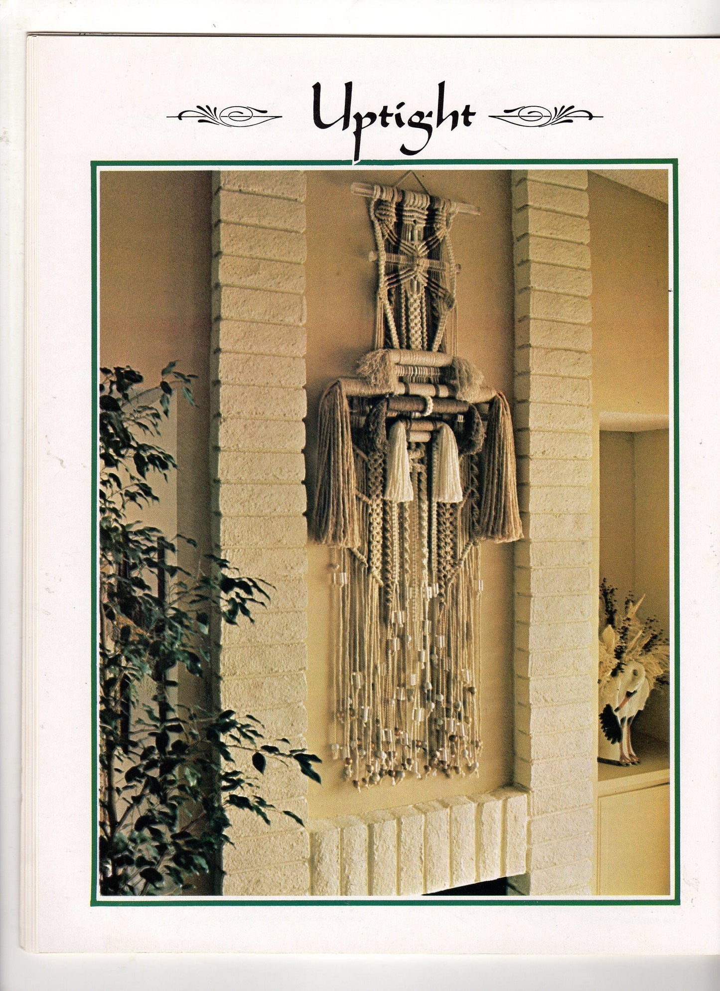Vintage Julianos Hang It All Book 4 Macrame Patterns eBook PDF Instant Digital Download 12 Unique Retro 1970s Knotwork Projects