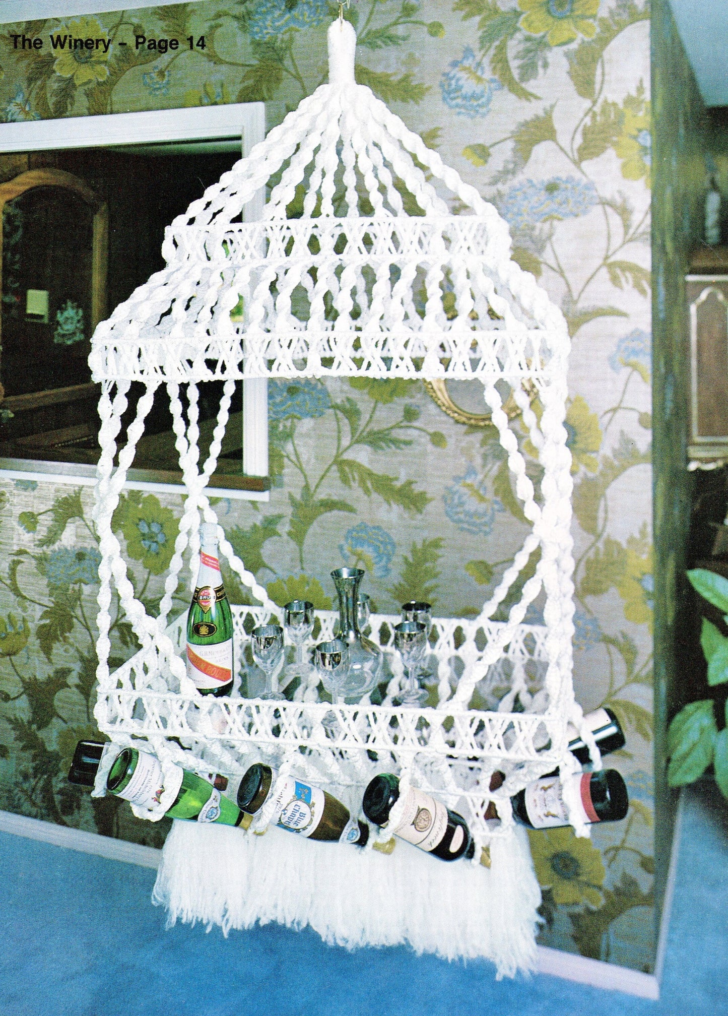 Vintage Macrame A La Mode Beginner To Pro Patterns Book PDF Instant Digital Download 14 Fun Funky Projects Bowls Hangers Hammock And More