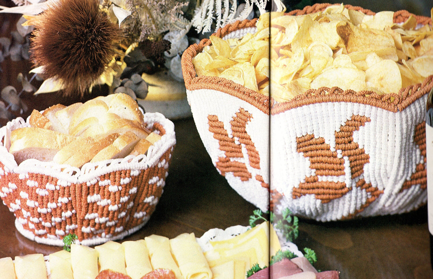 Vintage Macrame A La Mode Beginner To Pro Patterns Book PDF Instant Digital Download 14 Fun Funky Projects Bowls Hangers Hammock And More