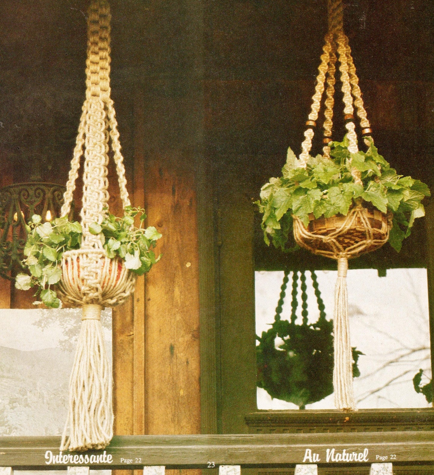 Vintage Macrame Elegance II Patterns Book PDF Instant Digital Download 26 Projects 1970s Wall Art Necklaces Pot Hanger Owls Knotwork Book 2