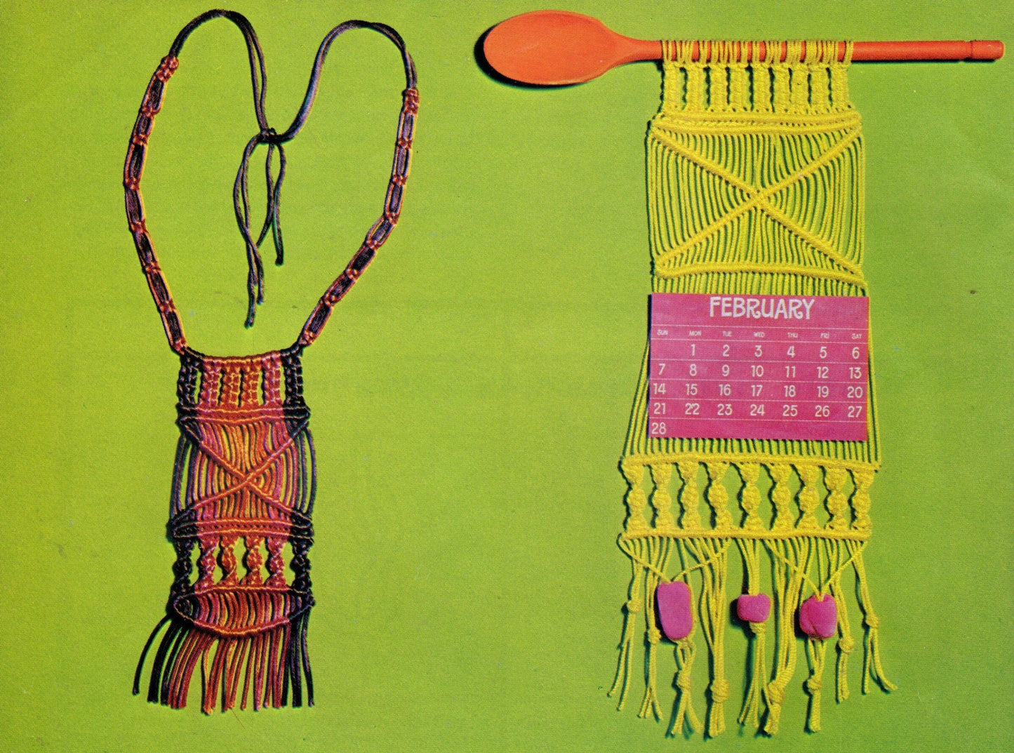 Vintage Macrame Start to Finish Patterns PDF Instant Digital Download Beginners Instructions Sampler Jewelry Handbag Projects Basic Knots