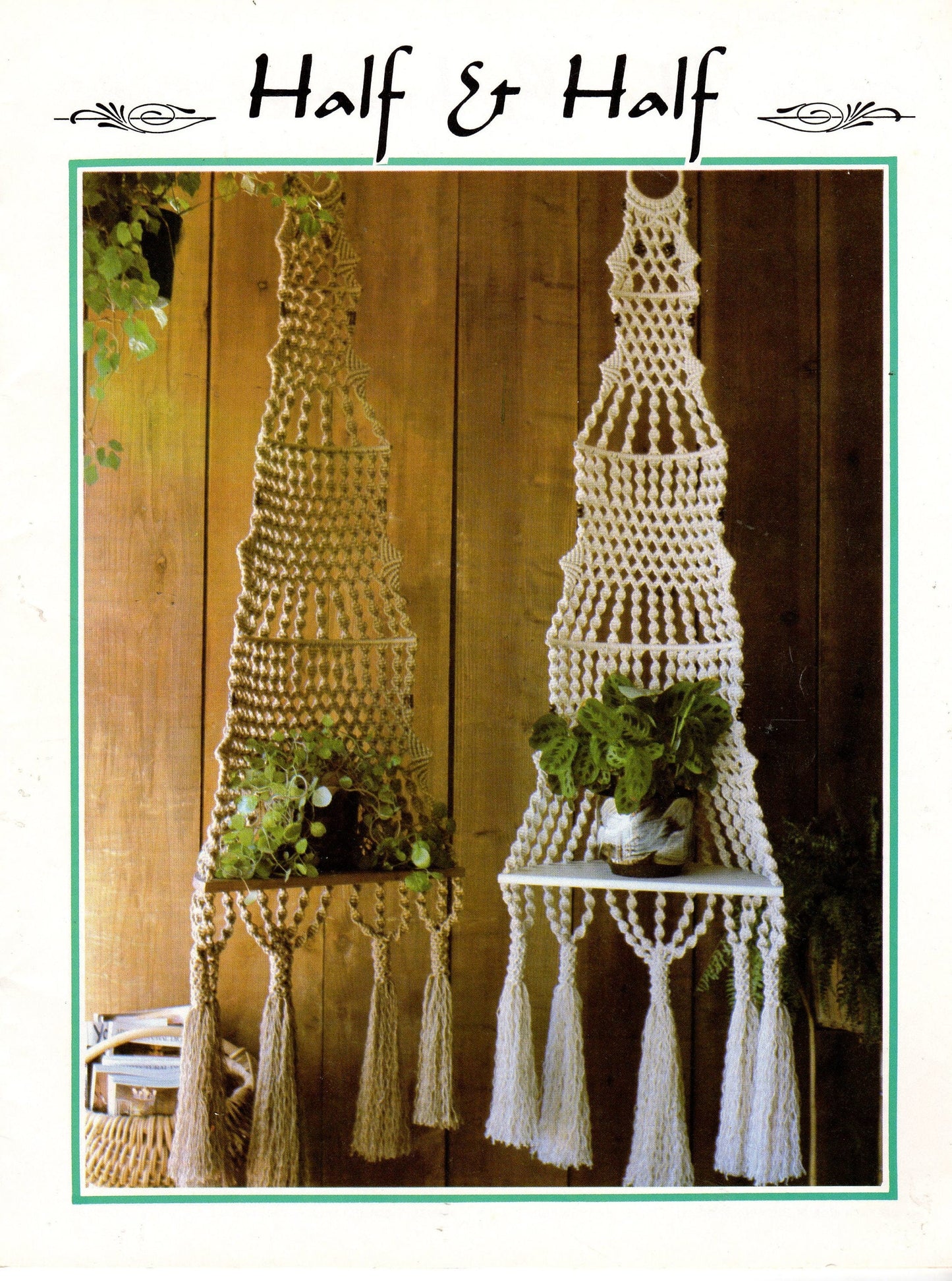 Vintage Julianos Hang It All Book 5 Macrame Patterns eBook PDF Instant Digital Download 11 Unique Retro 1970s Knotwork Projects Baby Swing