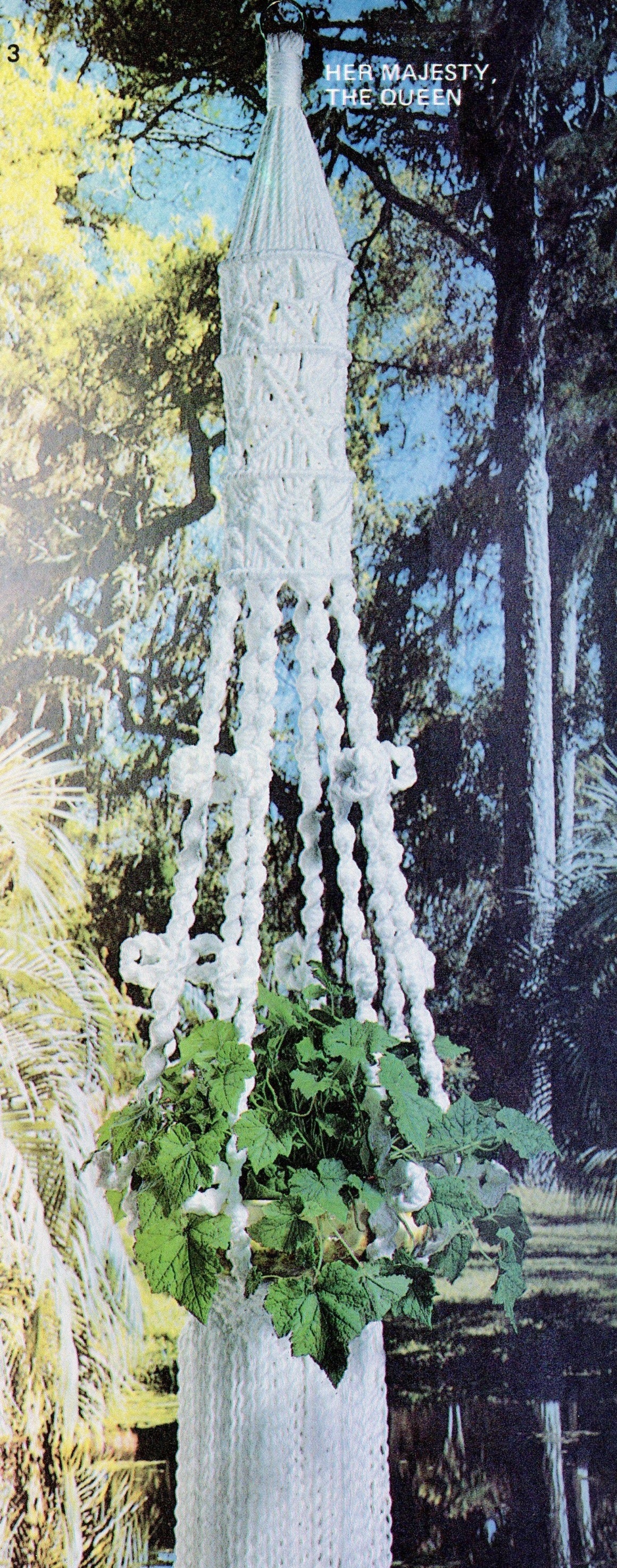 Vintage Macrame Pattern Macrame Premiere Vol 1 Classics PDF Instant Digital Download Star Designs Hanging Tables Bird Cage Retro Knotwork