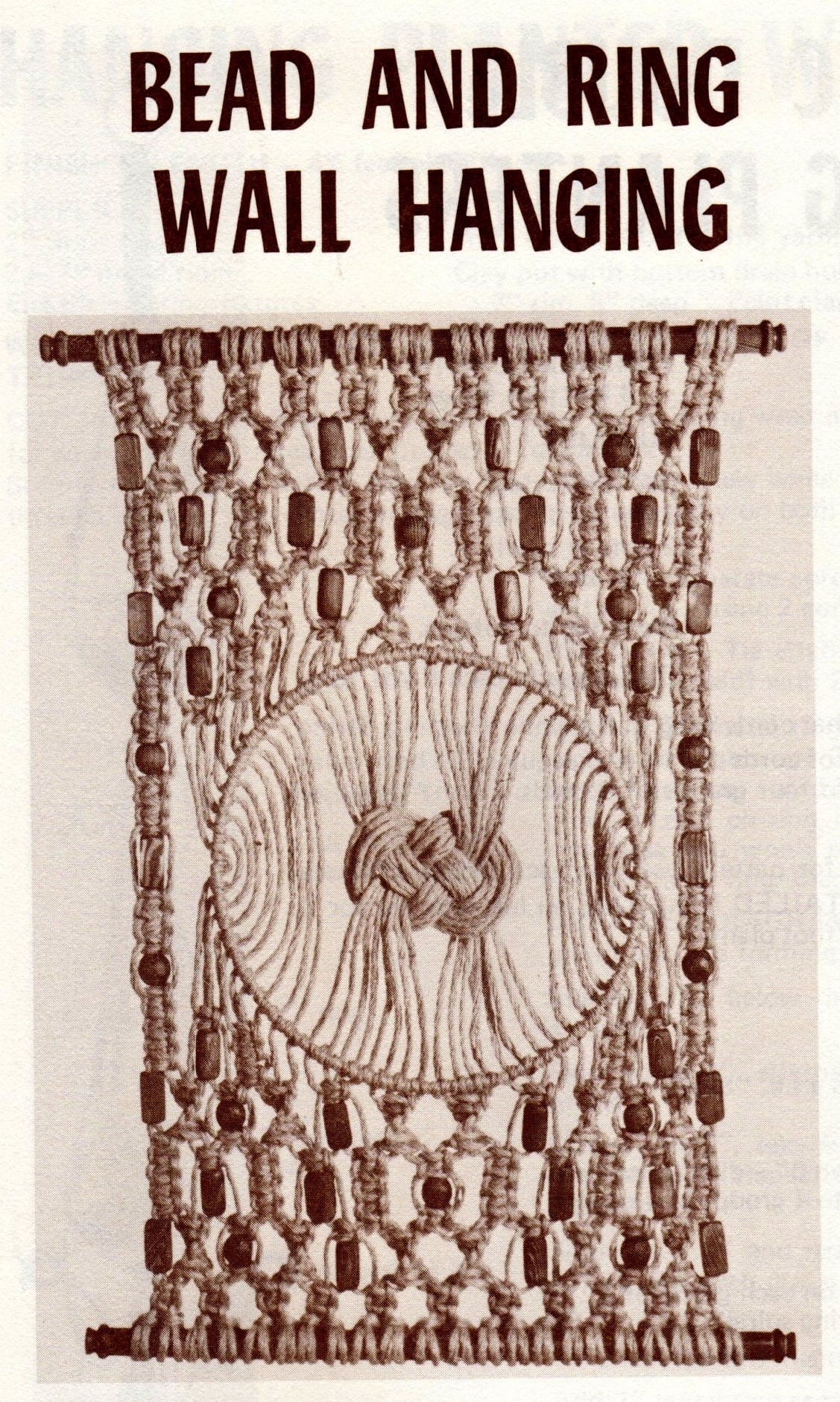 Vintage Macrame Pattern If You Can Tie A Shoestring You Can Do Macrame PDF Instant Digital Download Beginners Easy Projects Owls Jewelry