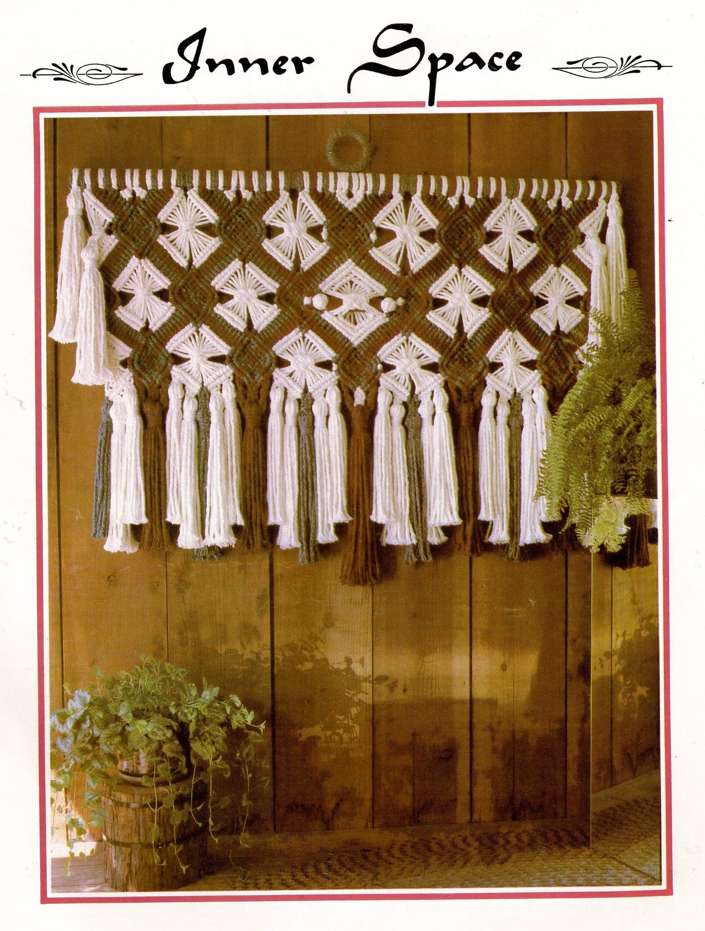 Vintage Julianos Hang It All Book 5 Macrame Patterns eBook PDF Instant Digital Download 11 Unique Retro 1970s Knotwork Projects Baby Swing