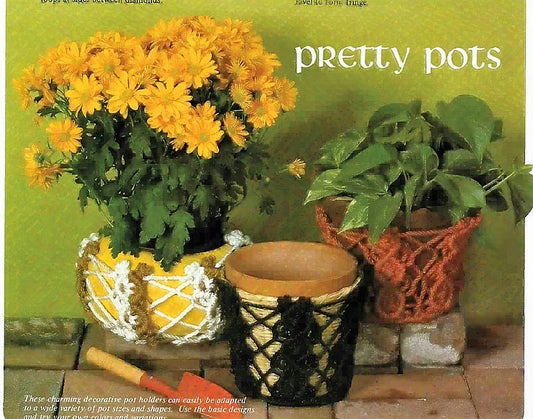 Vintage Macrame Patterns Book Moods In Macrame PDF Instant Digital Download Home Decor Wall Hangings Clock Pot Holders Purses 70s Knotwork