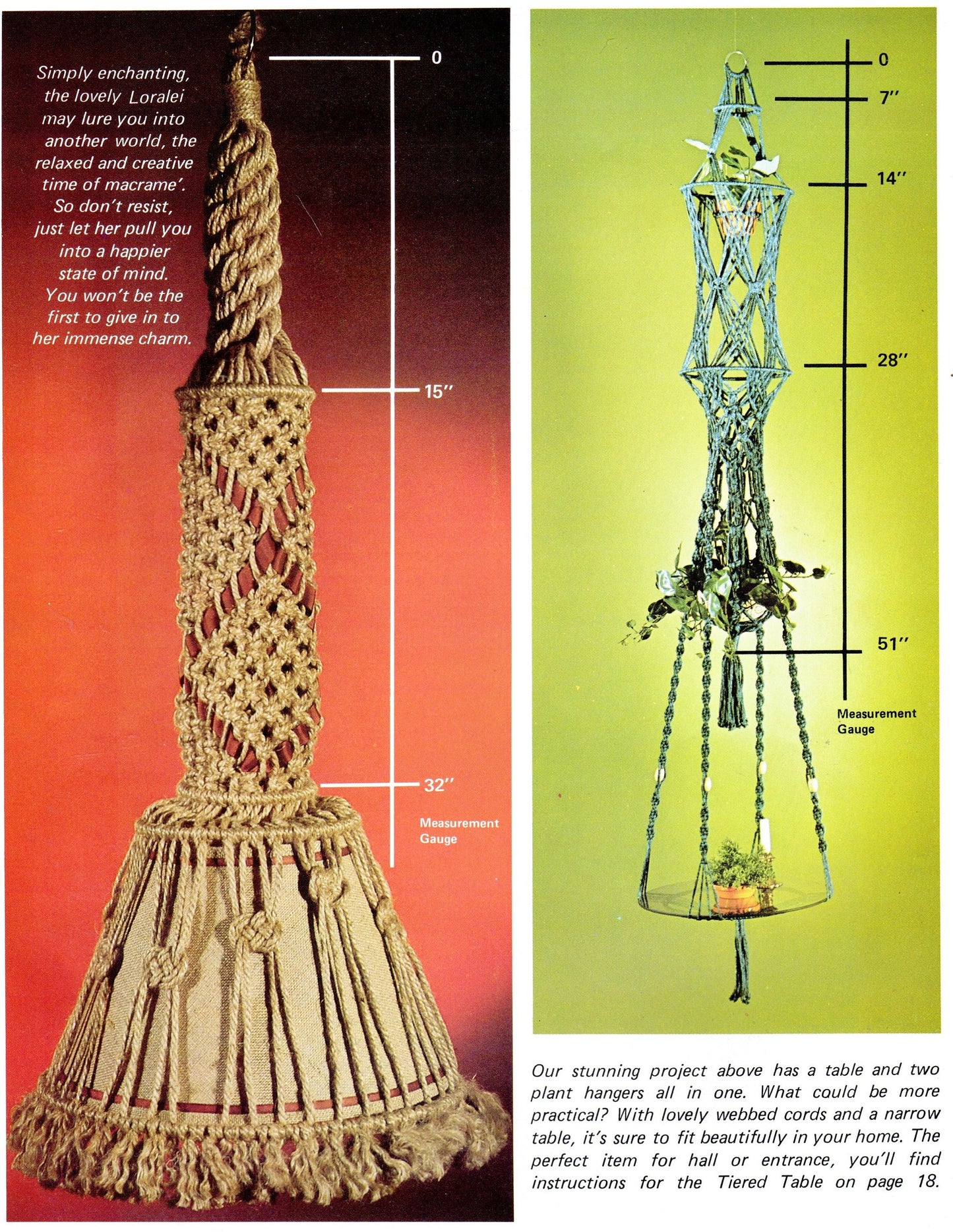 Vintage Guide To Macrame Knots PDF Instant Digital Download 1970s eBook Beginners How To Macrame Step By Step Lessons Plus 8 Projects