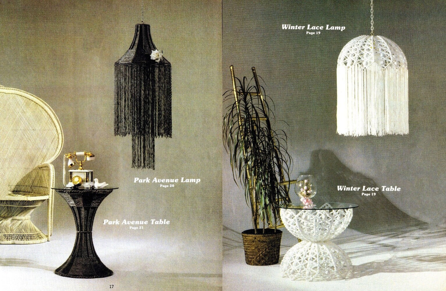 Vintage Macrame Enchantment Book 4 Retro 1970s Macrame Patterns PDF Instant Download All Hanging Pot Plant Holders Tables Purses Lamps