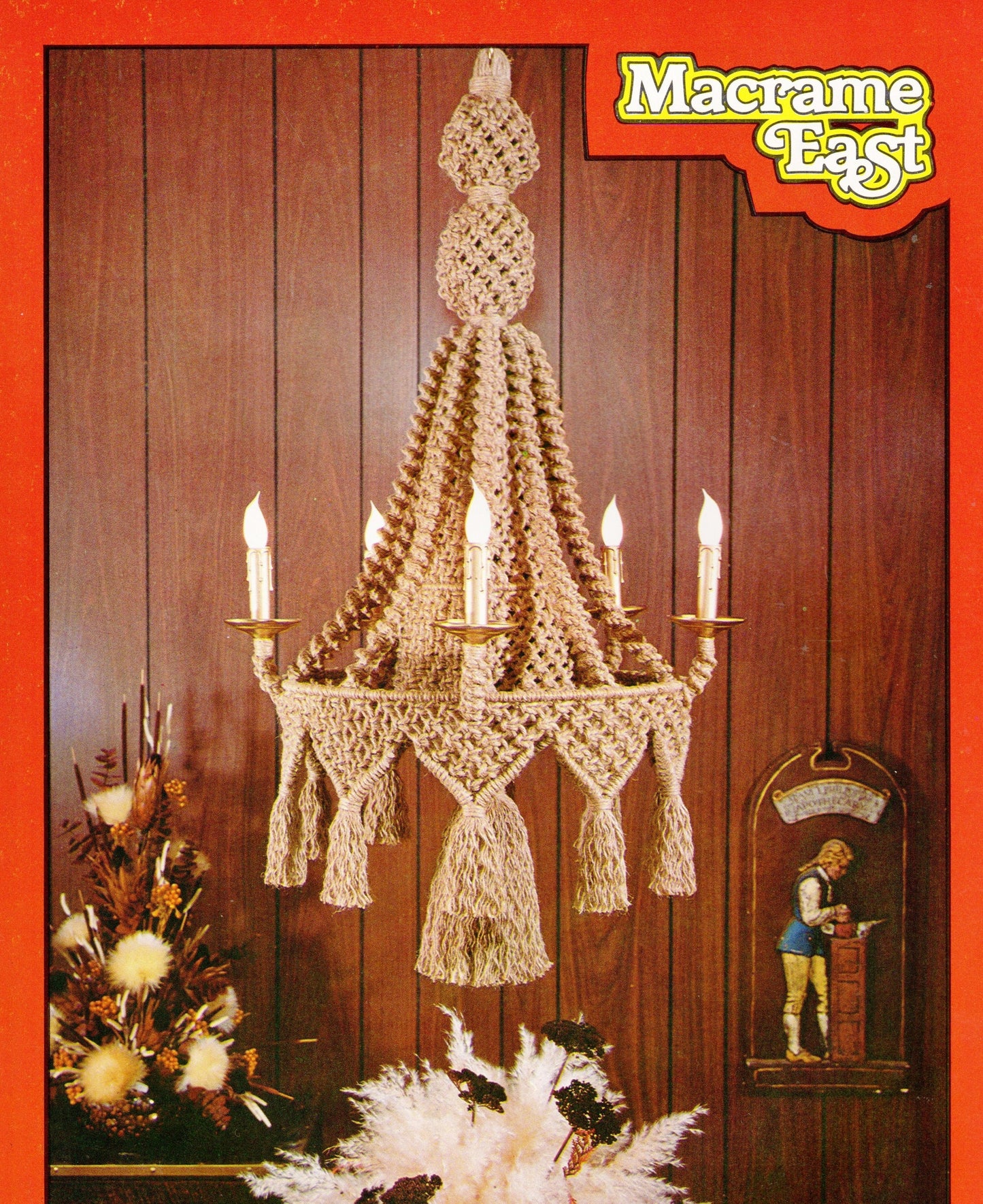 Vintage Macrame East Pattern eBook PDF Instant Digital Download How To Instructions Asian Gothic Medieval Fantasy Inspired Macrame Projects