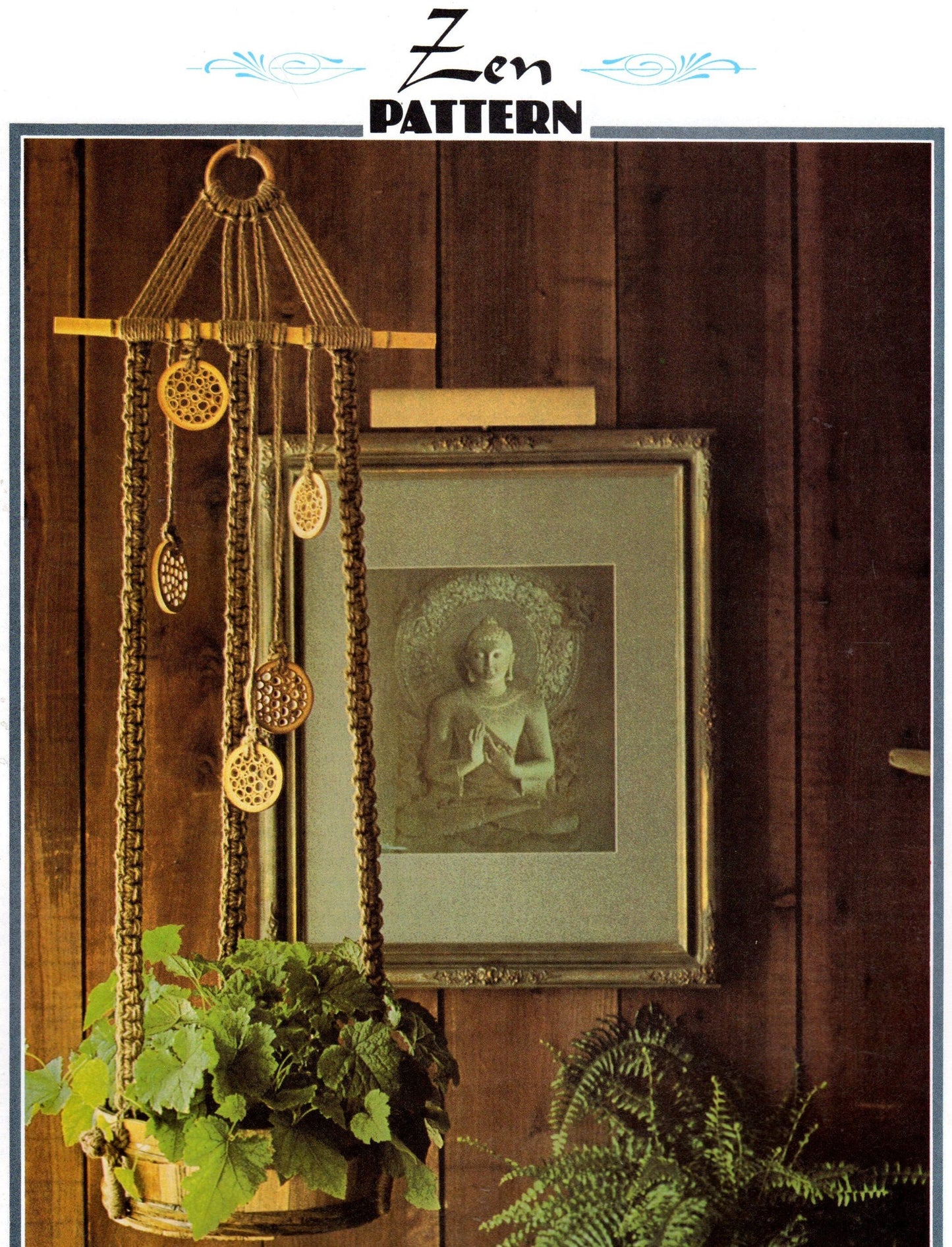 Vintage Julianos Hang It All Book 1 Macrame Patterns eBook PDF Instant Digital Download 9 Original Unique Projects Pot Hangers Wall Hanging