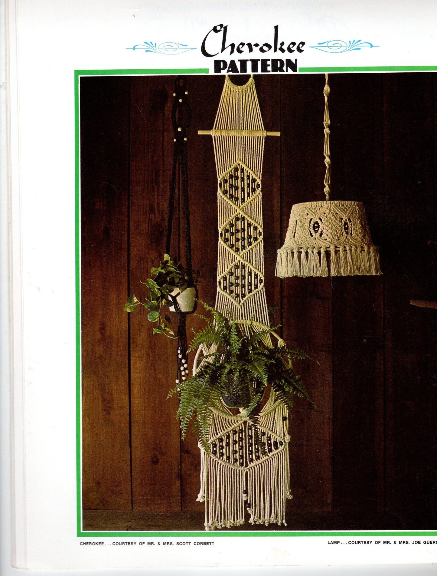 Vintage Julianos Hang It All Book 1 Macrame Patterns eBook PDF Instant Digital Download 9 Original Unique Projects Pot Hangers Wall Hanging