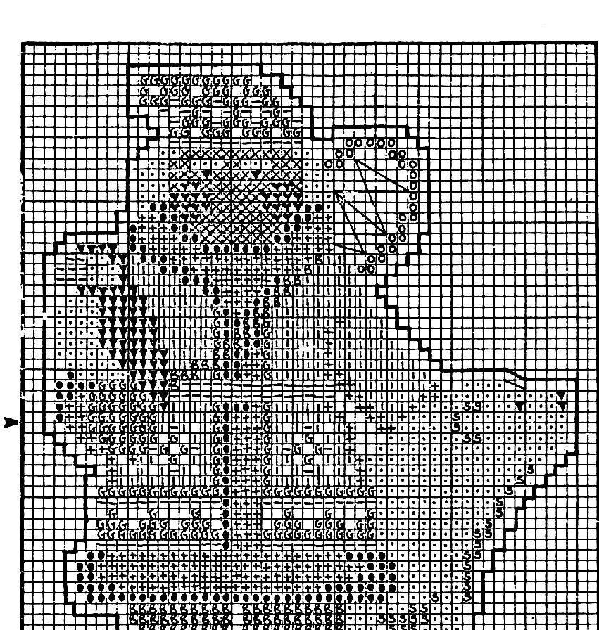 Vintage Cross Stitch Pattern 5" Arctic Santa Claus Ornament Polar Bear PDF Instant Digital Download Christmas Craft Perforated Paper