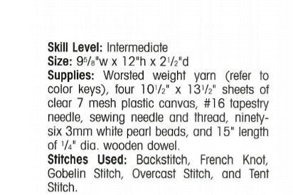 Vintage Plastic Canvas Pattern 12" Lacy Angel Christmas Tree Topper PDF Instant Digital Download Tree Top Cute Angel Pearl Beads 7 Count